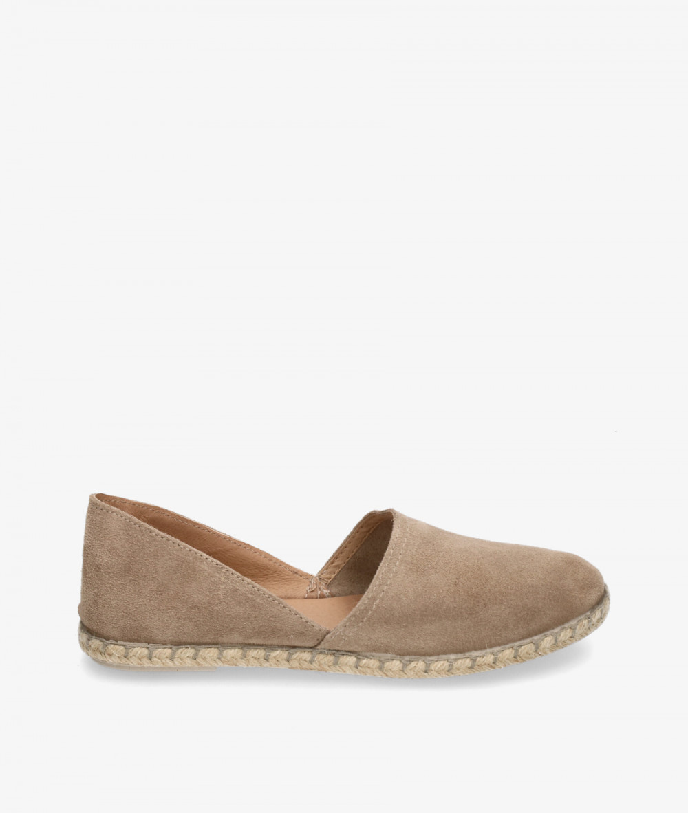 Alpargatas Myers  OC-9 en serraje taupe Alpargatas Myers  OC-9 en serraje taupe