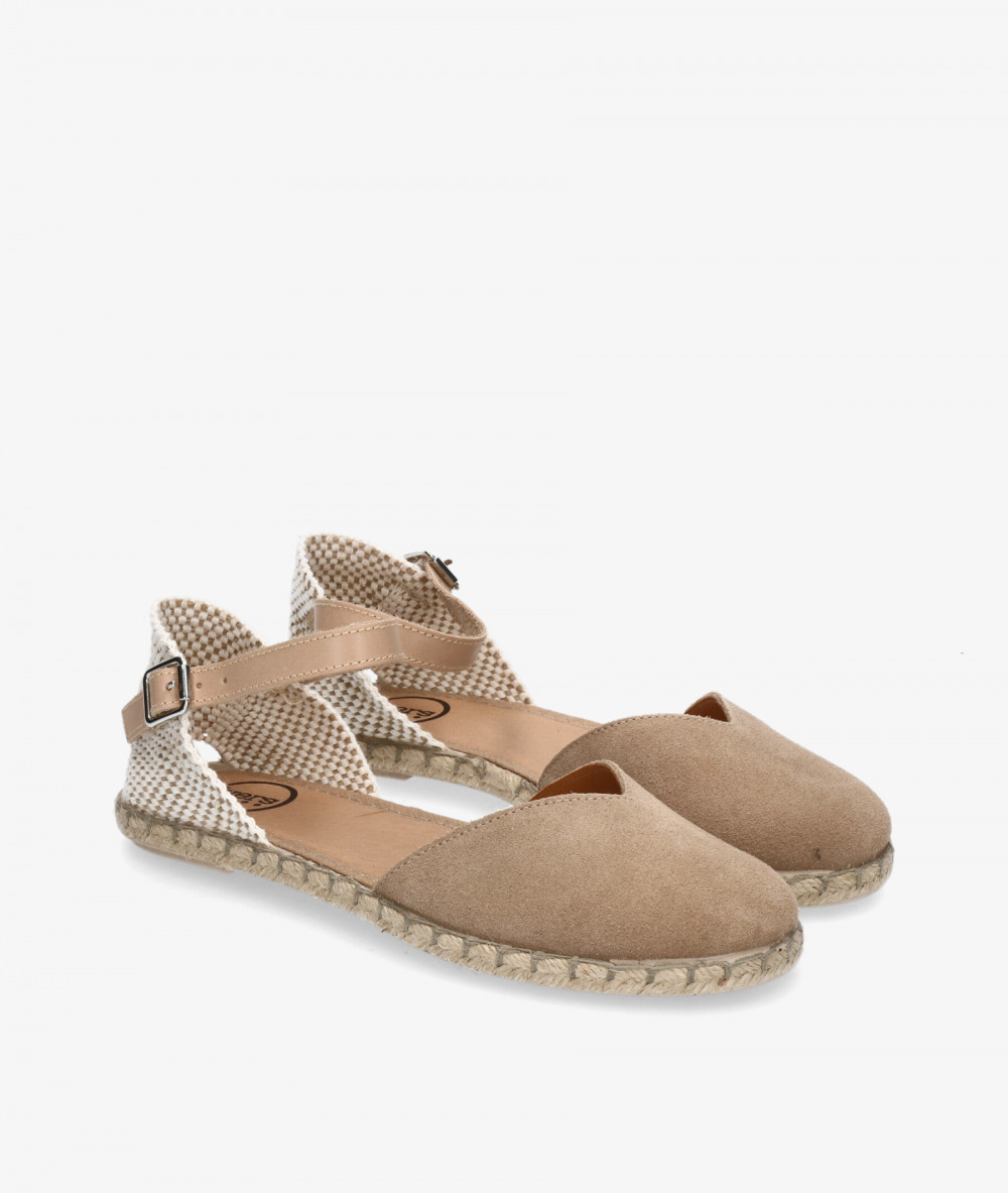 Alpargatas Myers  OC-5 en serraje taupe Alpargatas Myers  OC-5 en serraje taupe