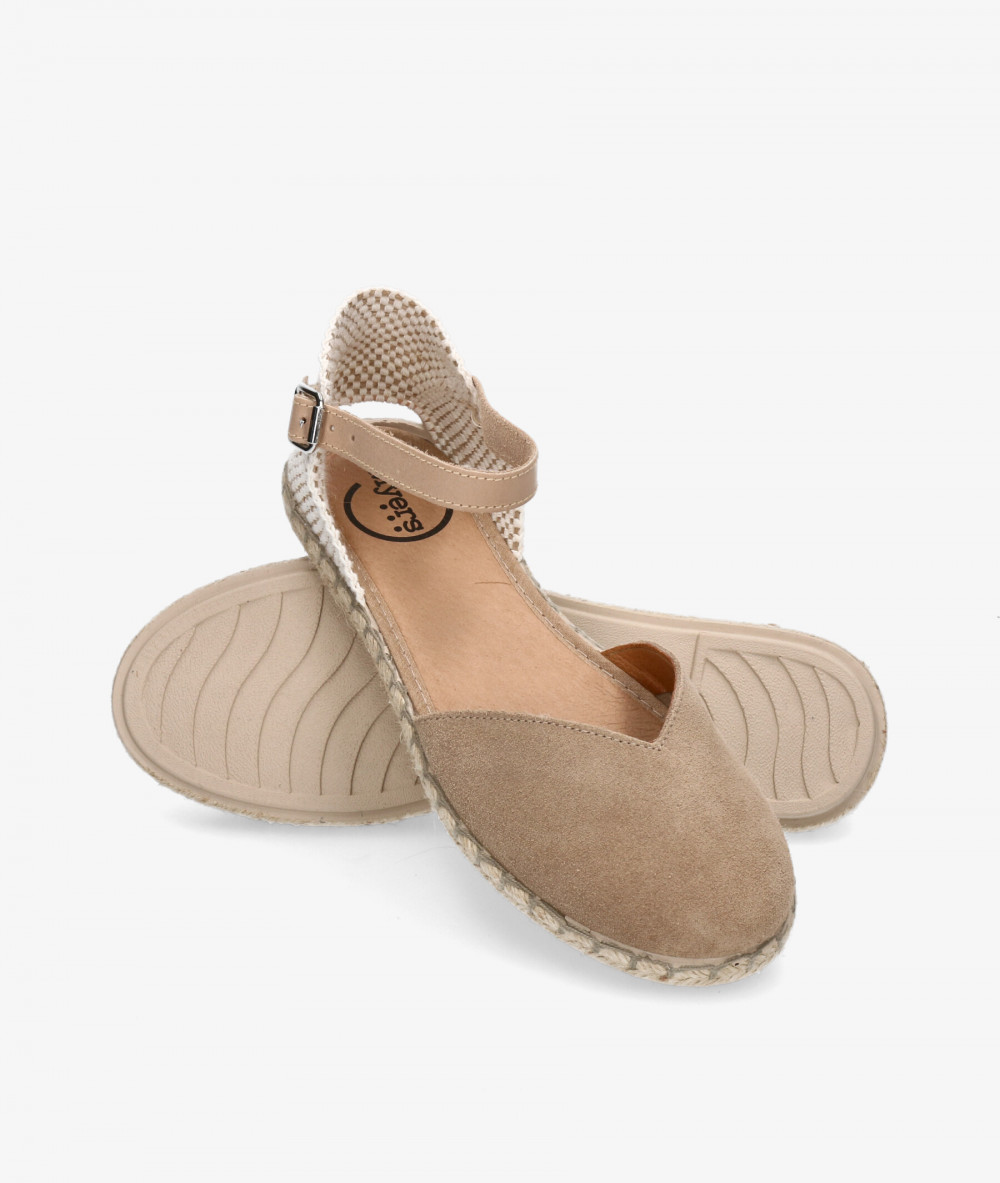 Alpargatas Myers  OC-5 en serraje taupe Alpargatas Myers  OC-5 en serraje taupe