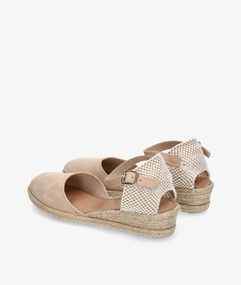 Alpargatas Myers  OC-1 en serraje beige Alpargatas Myers  OC-1 en serraje beige