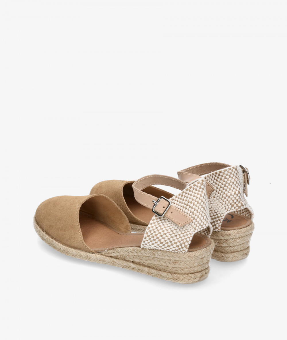 Alpargatas Myers  OC-1 en serraje camel Alpargatas Myers  OC-1 en serraje camel