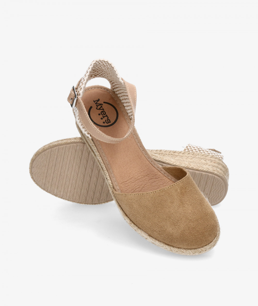Alpargatas Myers  OC-1 en serraje camel Alpargatas Myers  OC-1 en serraje camel