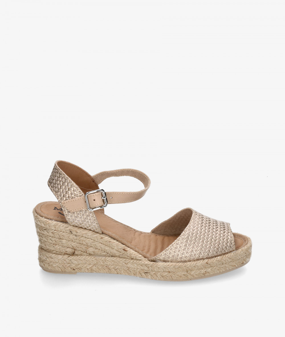 Alpargatas Myers  OC-6 en serpiente beige  Alpargatas Myers  OC-6 en serpiente beige