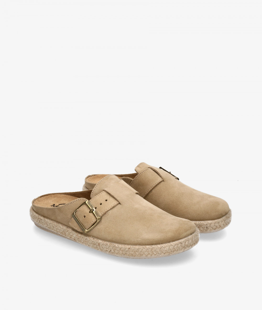 Alpargatas Myers  OC-8 en serraje taupe Alpargatas Myers  OC-8 en serraje taupe