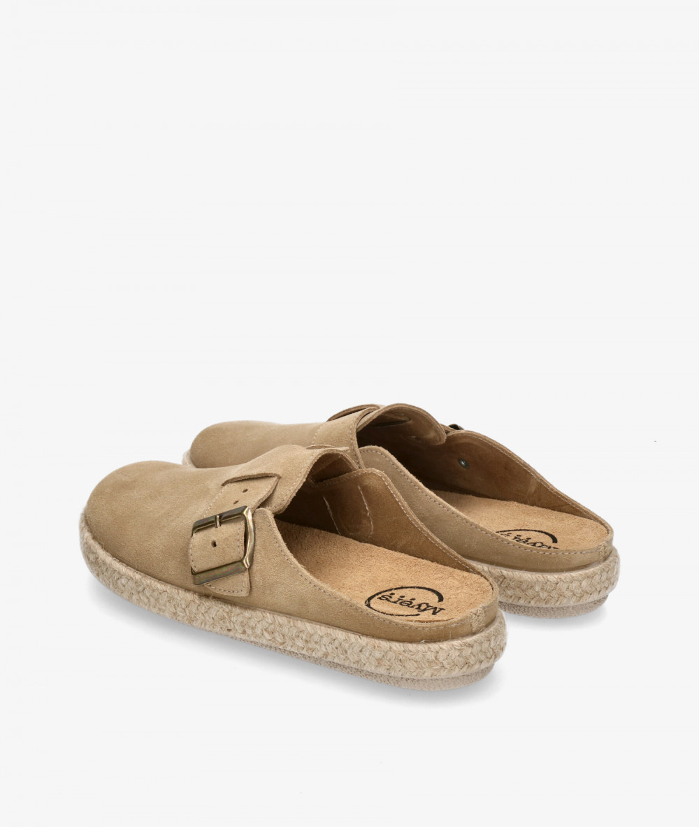Alpargatas Myers  OC-8 en serraje taupe Alpargatas Myers  OC-8 en serraje taupe