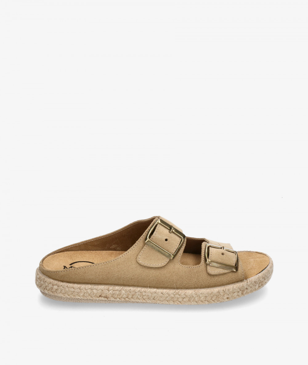 Myers Espadrilles  OC-7 in taupe split suede Myers Espadrilles  OC-7 in taupe split suede