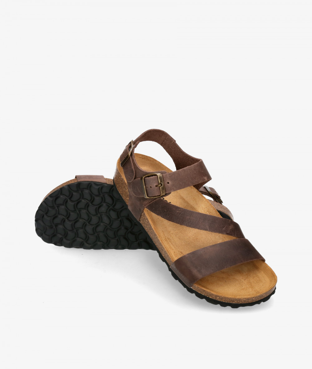 Kénnebec Sandals  700042-C in brown Kénnebec Sandals  700042-C in brown