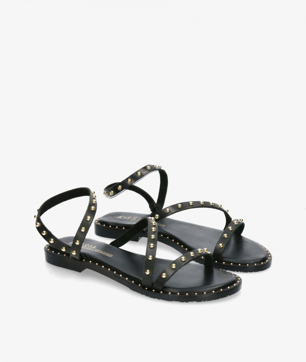 Kissia Sandals  RSP-6618 B  BOSCOS in black Kissia Sandals  RSP-6618 B  BOSCOS in black