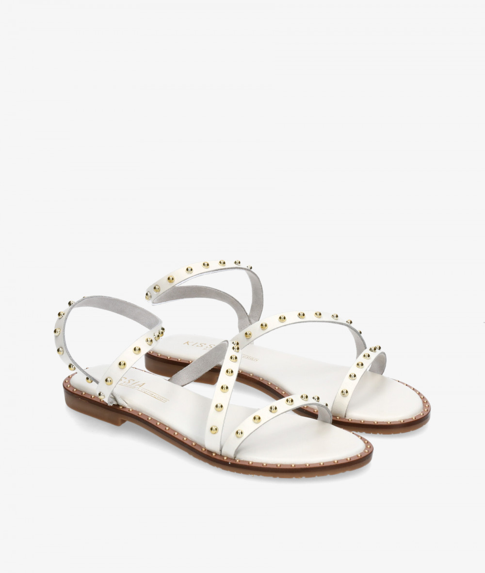 Kissia Sandals  RSP-6618 B  BOSCOS in off-white Kissia Sandals  RSP-6618 B  BOSCOS in off-white