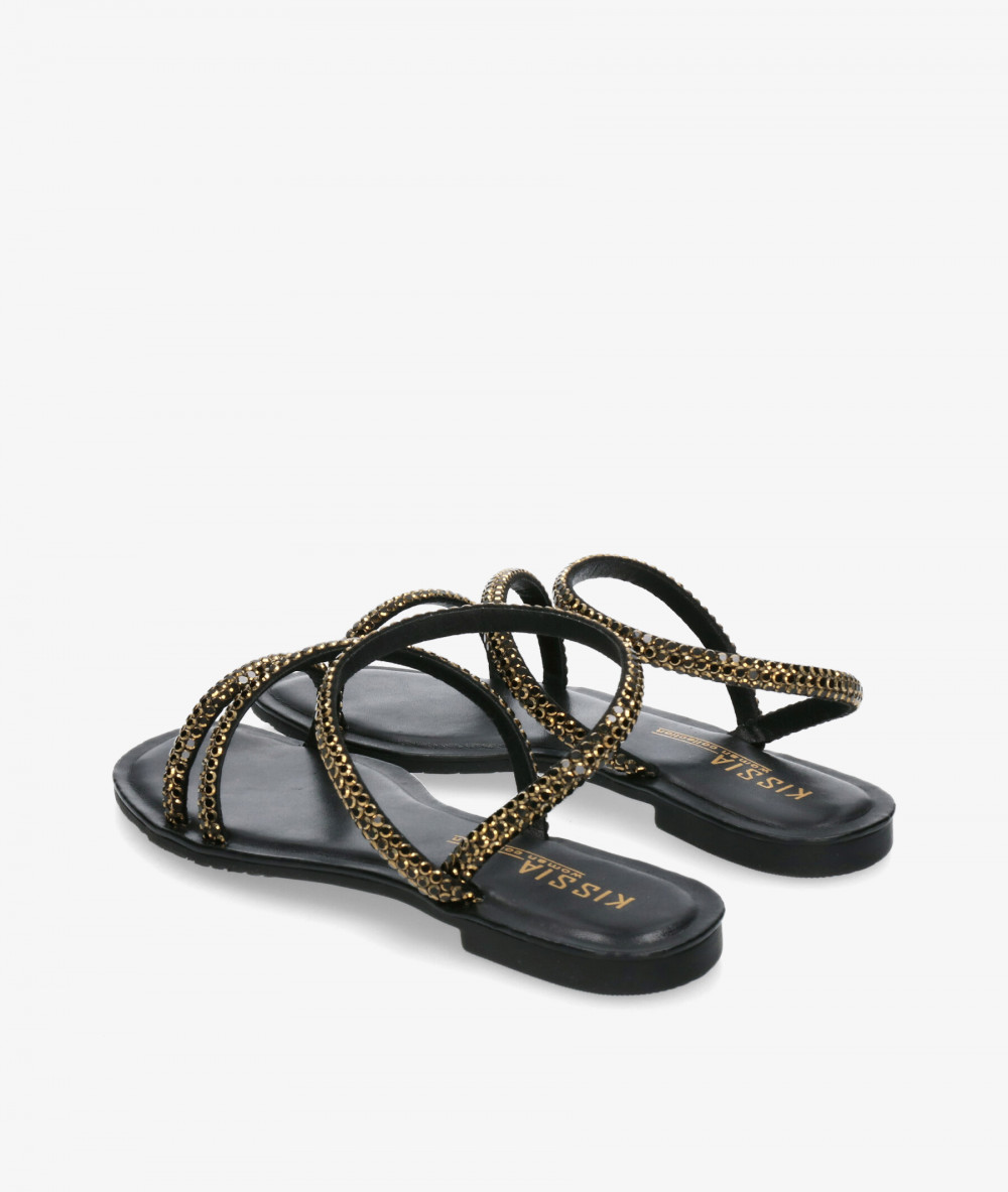 Kissia Sandals  RSP-10720  CLAIRE in black Kissia Sandals  RSP-10720  CLAIRE in black