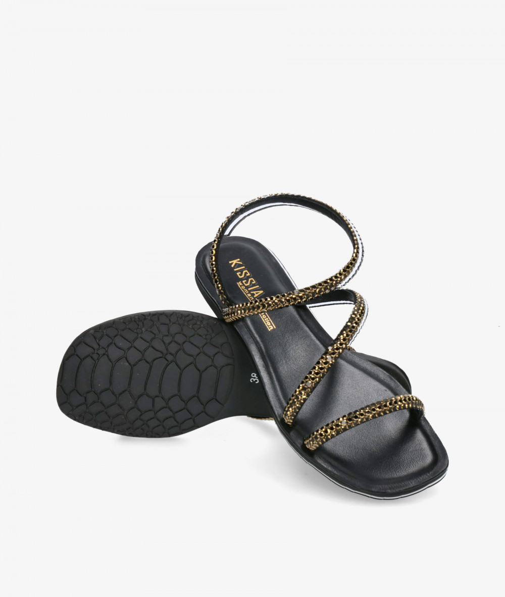 Kissia Sandals  RSP-10720  CLAIRE in black Kissia Sandals  RSP-10720  CLAIRE in black