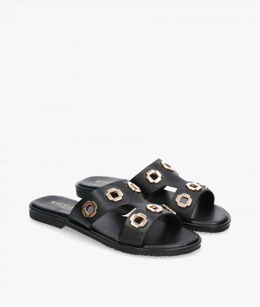 Kissia Sandals  RSP-10817  SUPERI in black Kissia Sandals  RSP-10817  SUPERI in black
