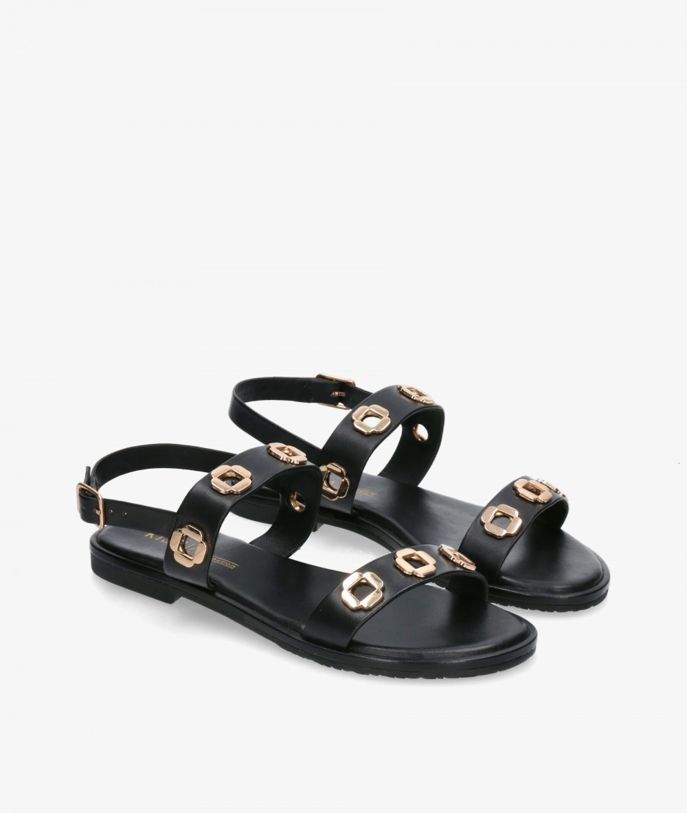 Kissia Sandals  RSP-10566  FAGNANO in black Kissia Sandals  RSP-10566  FAGNANO in black