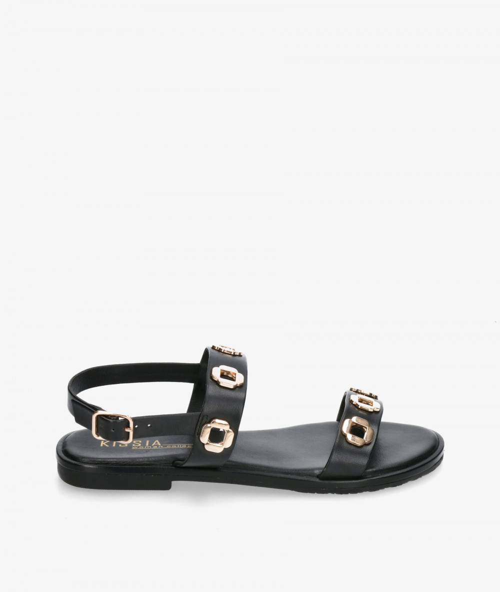 Kissia Sandals  RSP-10566  FAGNANO in black Kissia Sandals  RSP-10566  FAGNANO in black