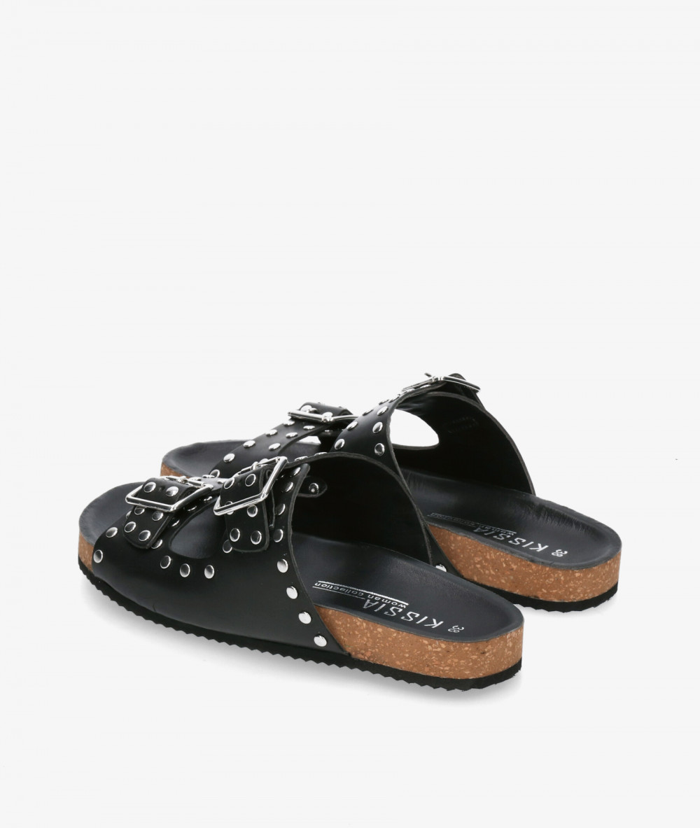 Kissia Sandals  RSP-9786 B  VINTTER in black Kissia Sandals  RSP-9786 B  VINTTER in black