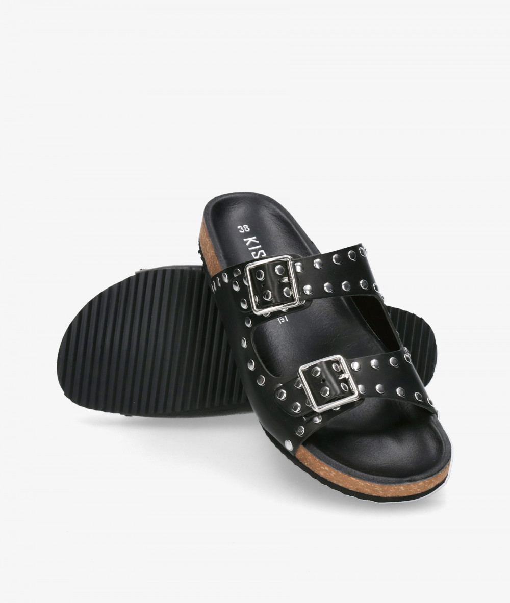Kissia Sandals  RSP-9786 B  VINTTER in black Kissia Sandals  RSP-9786 B  VINTTER in black