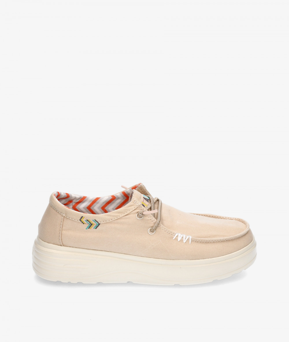 Zapatos casual Walk in Pitas NATAL en beige