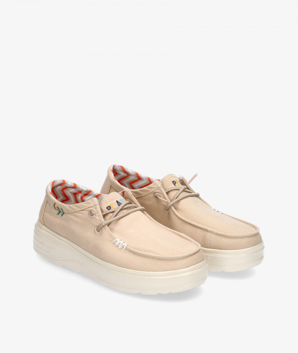 Zapatos casual Walk in Pitas NATAL en beige