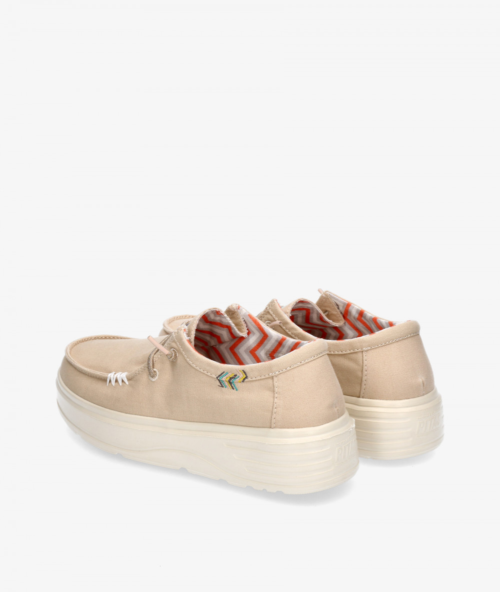 Zapatos casual Walk in Pitas NATAL en beige