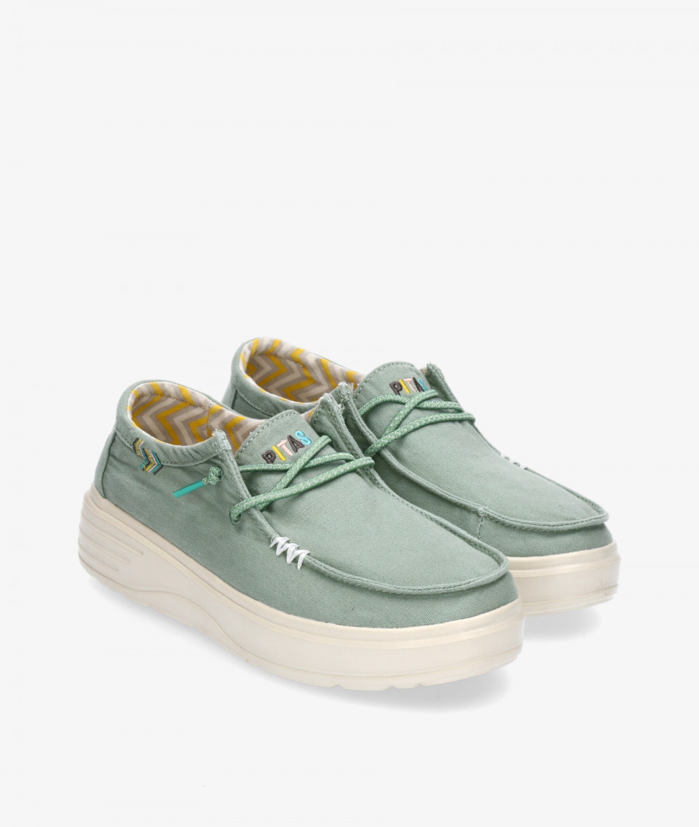 Zapatos casual Walk in Pitas NATAL en verde