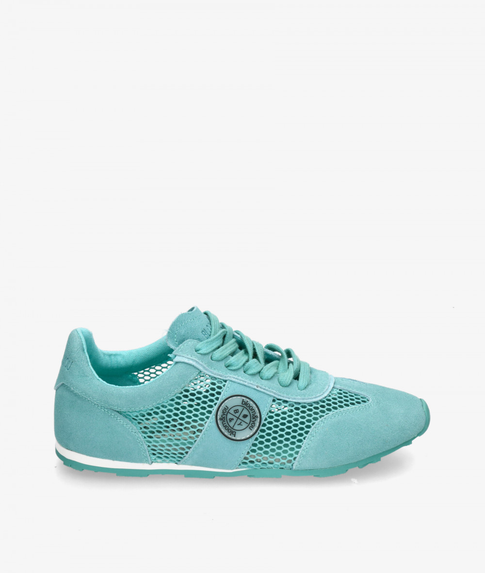 Deportivos bloom&you  CORI en serraje verde Deportivos bloom&you  CORI en serraje verde