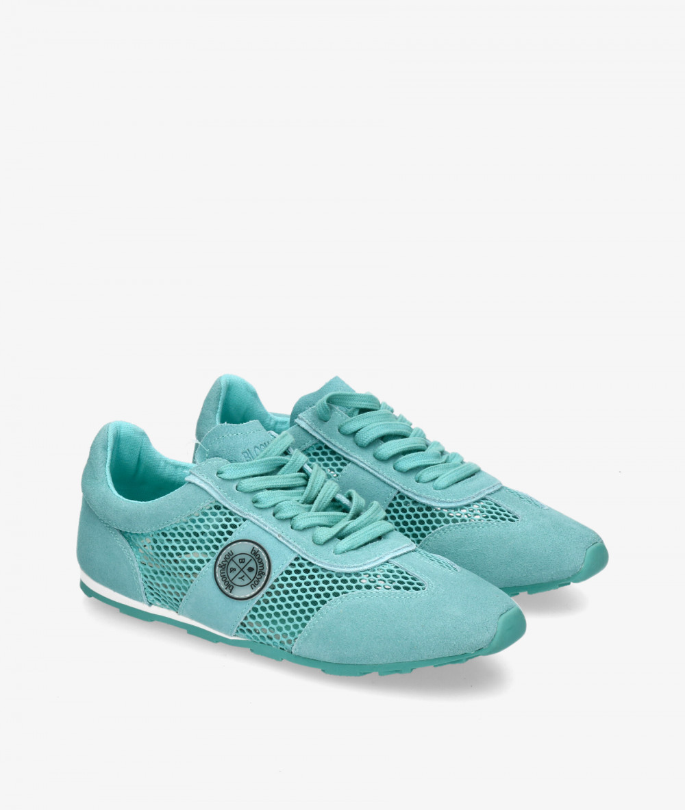 Deportivos bloom&you  CORI en serraje verde Deportivos bloom&you  CORI en serraje verde