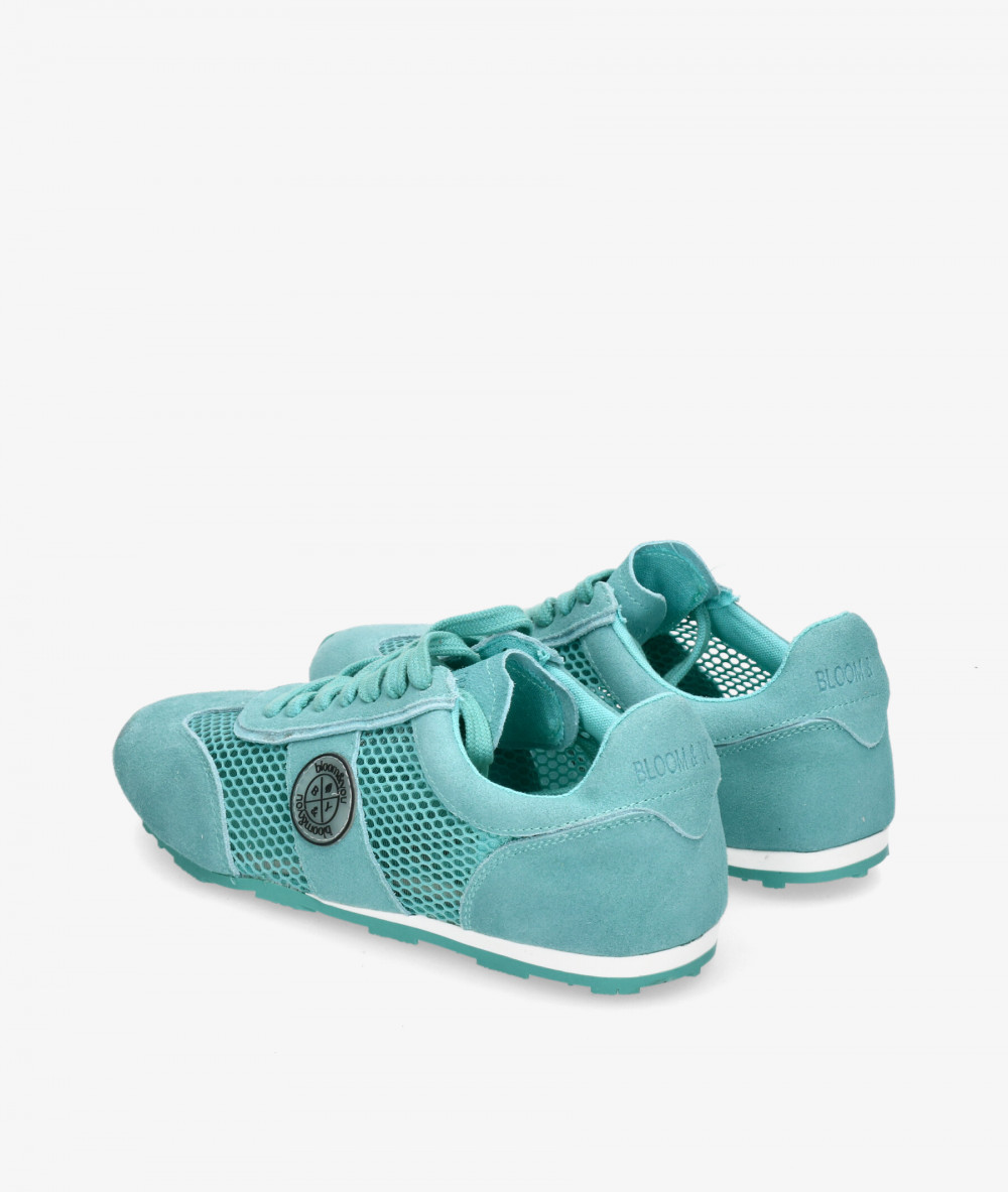 Deportivos bloom&you  CORI en serraje verde Deportivos bloom&you  CORI en serraje verde