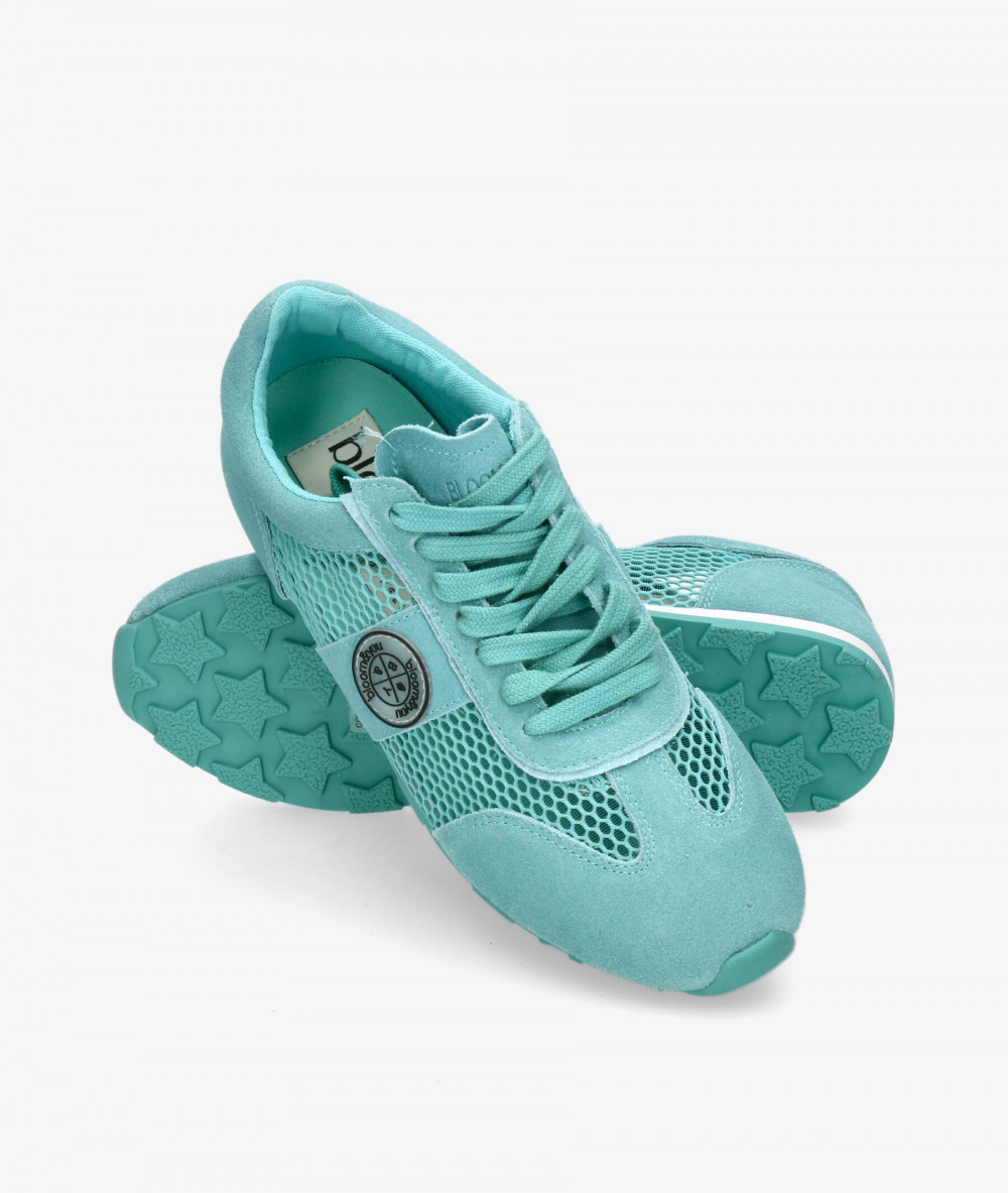 Deportivos bloom&you  CORI en serraje verde Deportivos bloom&you  CORI en serraje verde