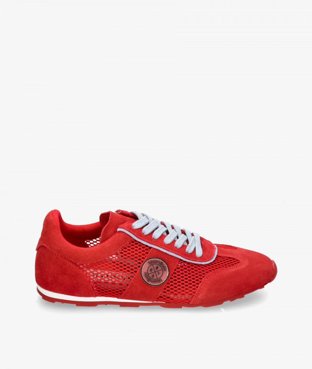 Deportivos bloom&you  CORI en serraje rojo Deportivos bloom&you  CORI en serraje rojo