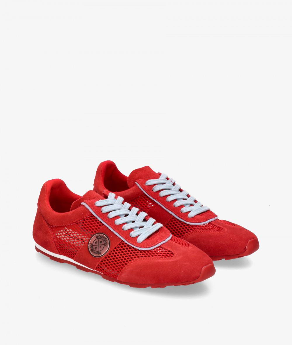 Deportivos bloom&you  CORI en serraje rojo Deportivos bloom&you  CORI en serraje rojo