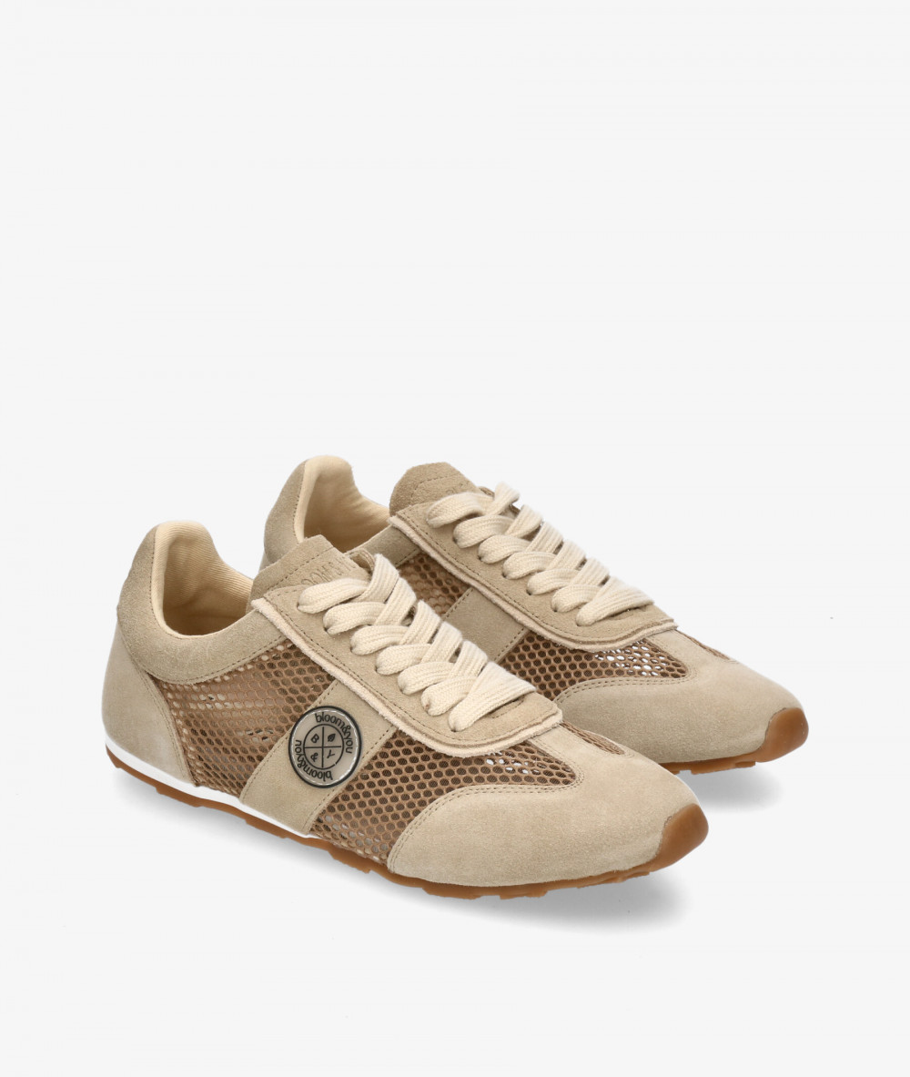 Deportivos bloom&you  CORI en serraje taupe Deportivos bloom&you  CORI en serraje taupe