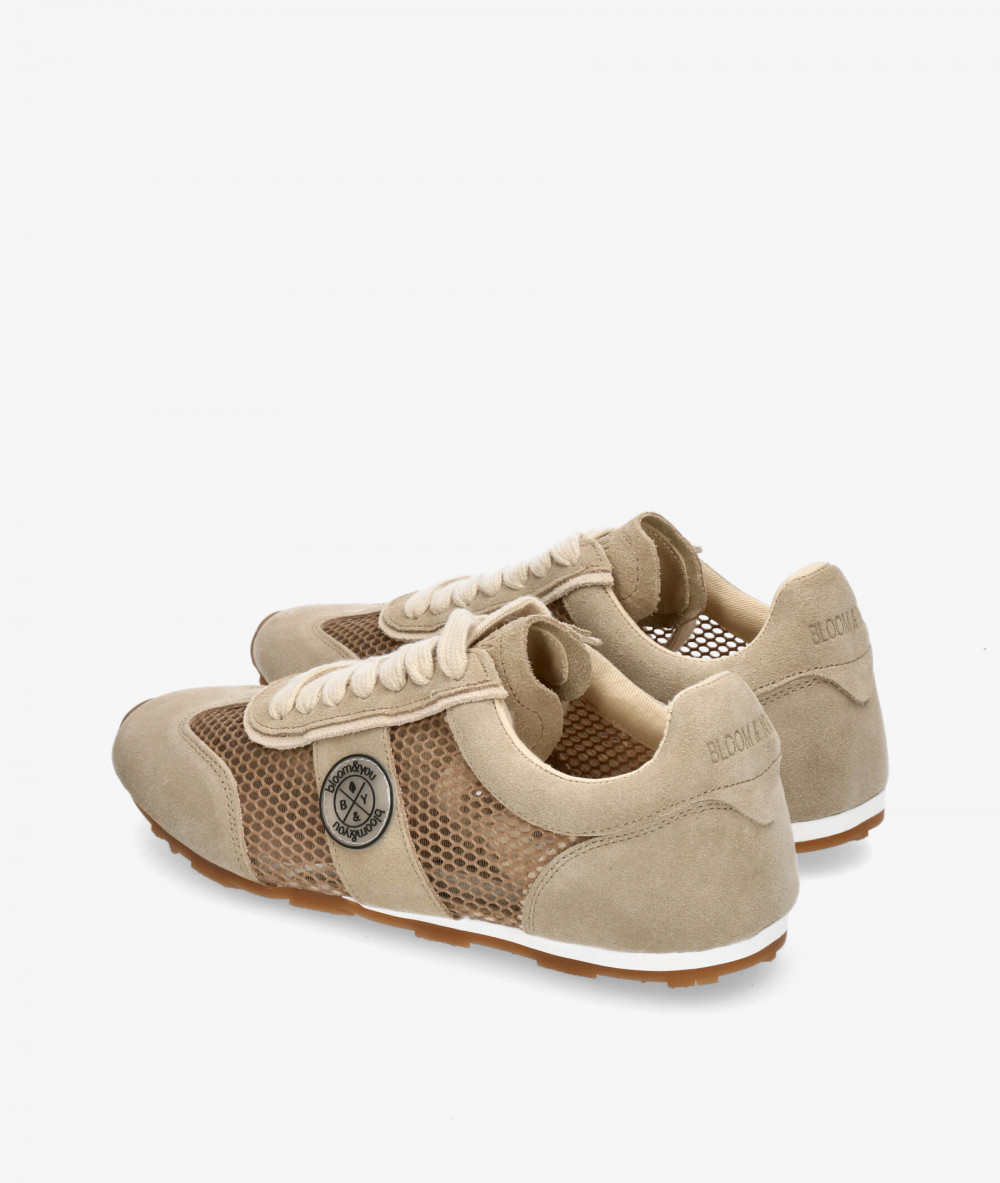 Deportivos bloom&you  CORI en serraje taupe Deportivos bloom&you  CORI en serraje taupe