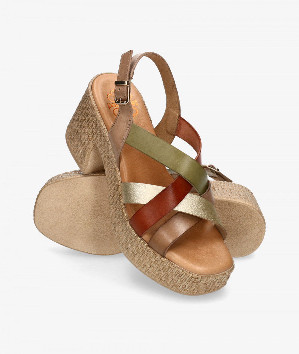 Porronet Sandals  3171 in multicolour Porronet Sandals  3171 in multicolour