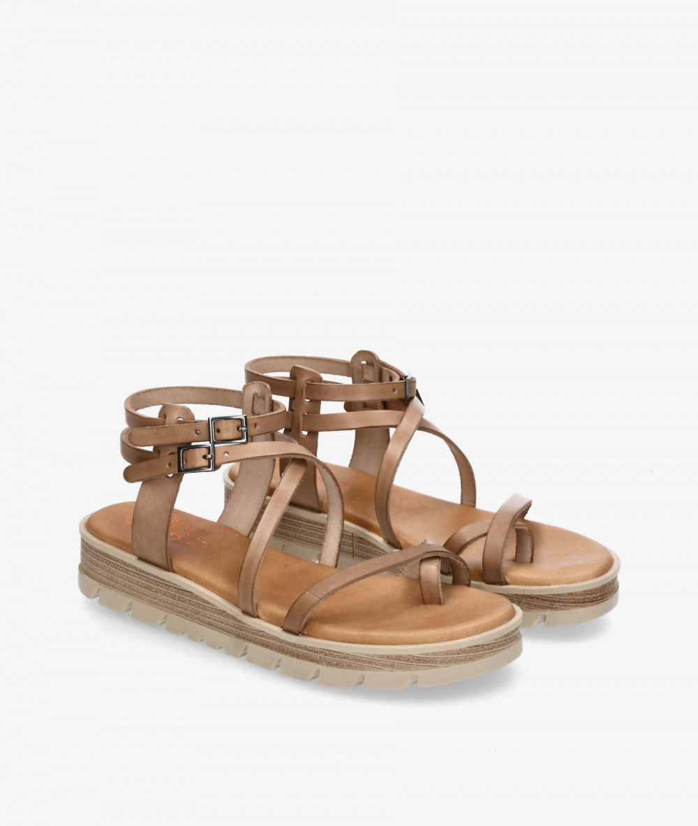 Porronet Sandals  3142 in taupe Porronet Sandals  3142 in taupe