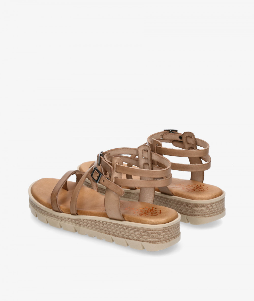 Porronet Sandals  3142 in taupe Porronet Sandals  3142 in taupe