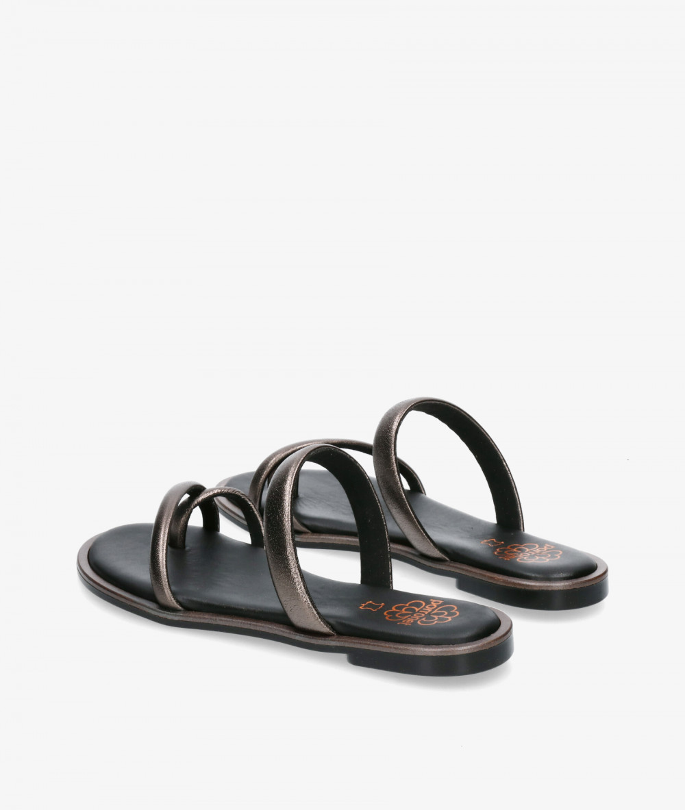 Porronet Sandals  3107 in lead-coloured Porronet Sandals  3107 in lead-coloured