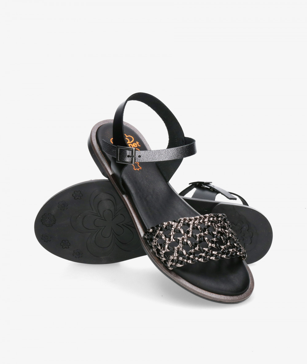 Porronet Sandals  3111 in black Porronet Sandals  3111 in black