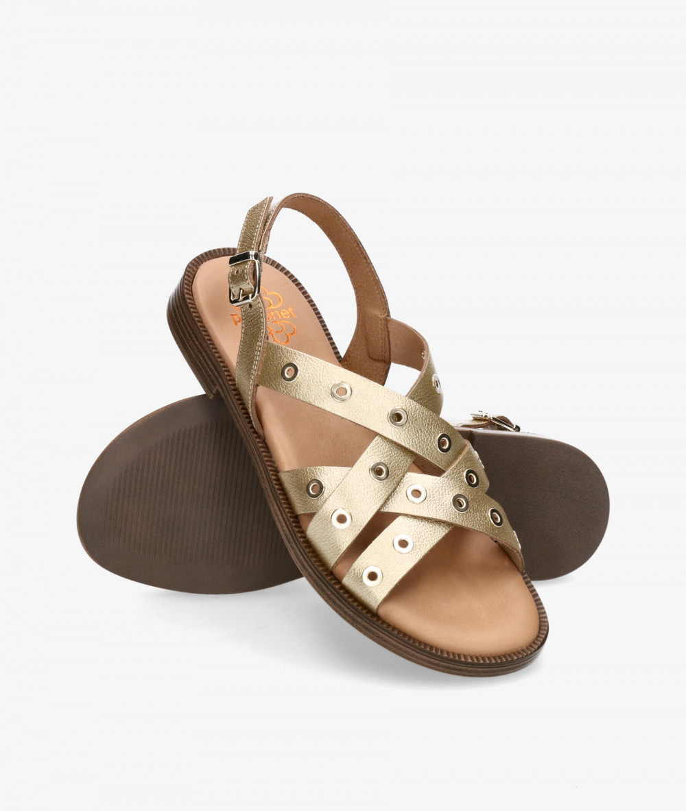 Porronet Sandals  3125 in platinum Porronet Sandals  3125 in platinum