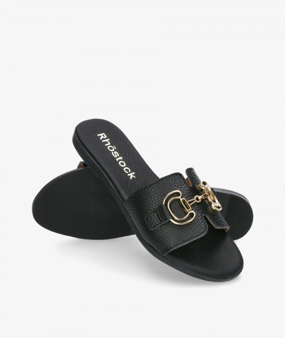 Rhostock Sandals  5592 in black Rhostock Sandals  5592 in black
