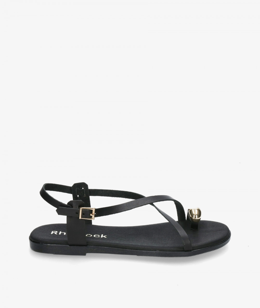 Rhostock Sandals  5587 in black Rhostock Sandals  5587 in black