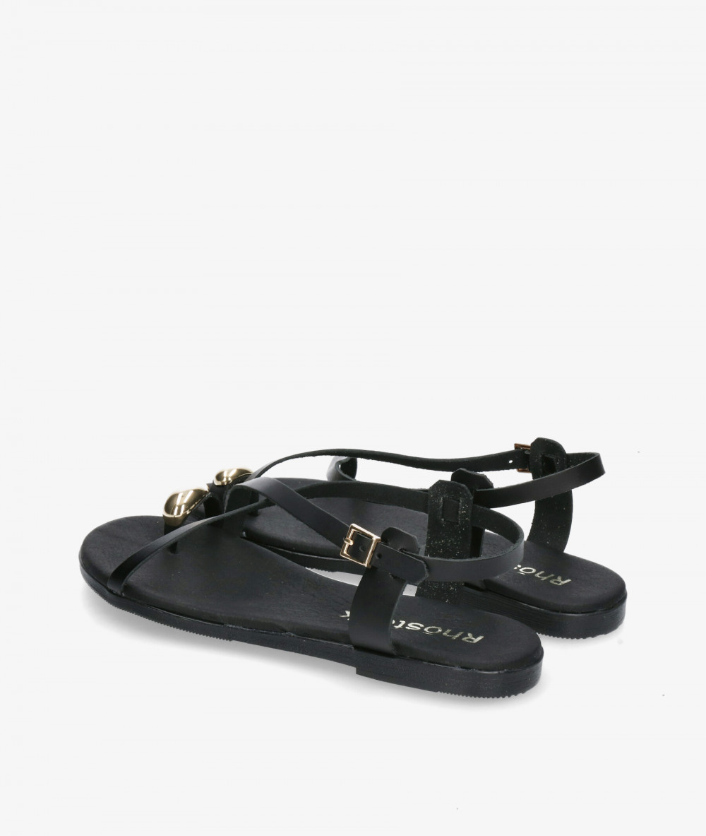 Rhostock Sandals  5587 in black Rhostock Sandals  5587 in black