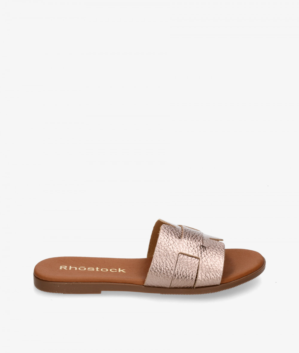 Rhostock Sandals  5550 in taupe metallic Rhostock Sandals  5550 in taupe metallic