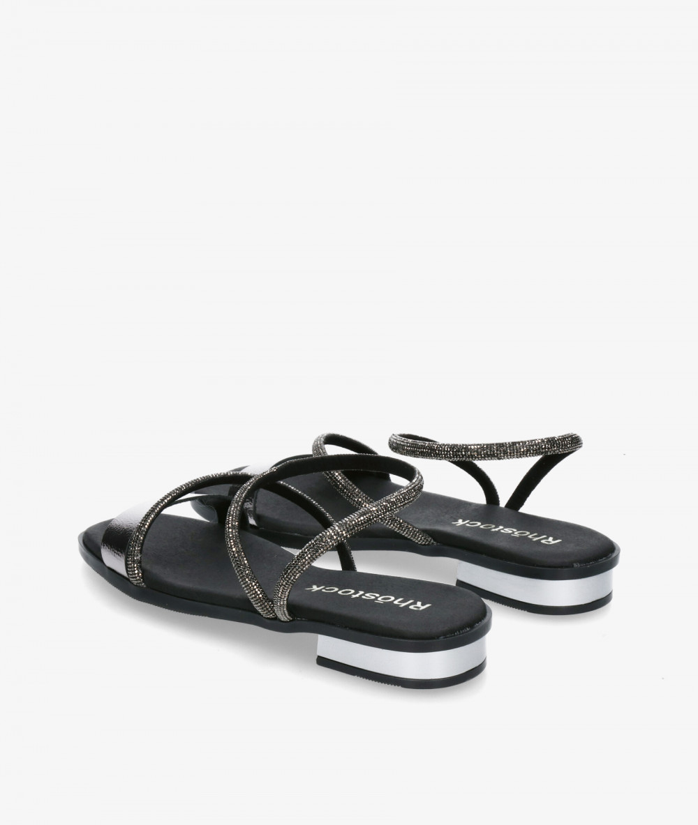 Rhostock Sandals  5586 in black Rhostock Sandals  5586 in black