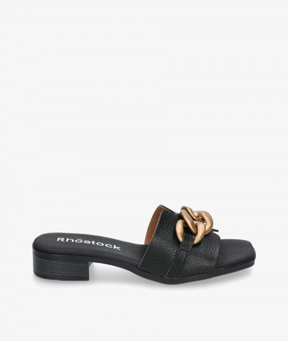 Rhostock Sandals  5608 in black Rhostock Sandals  5608 in black
