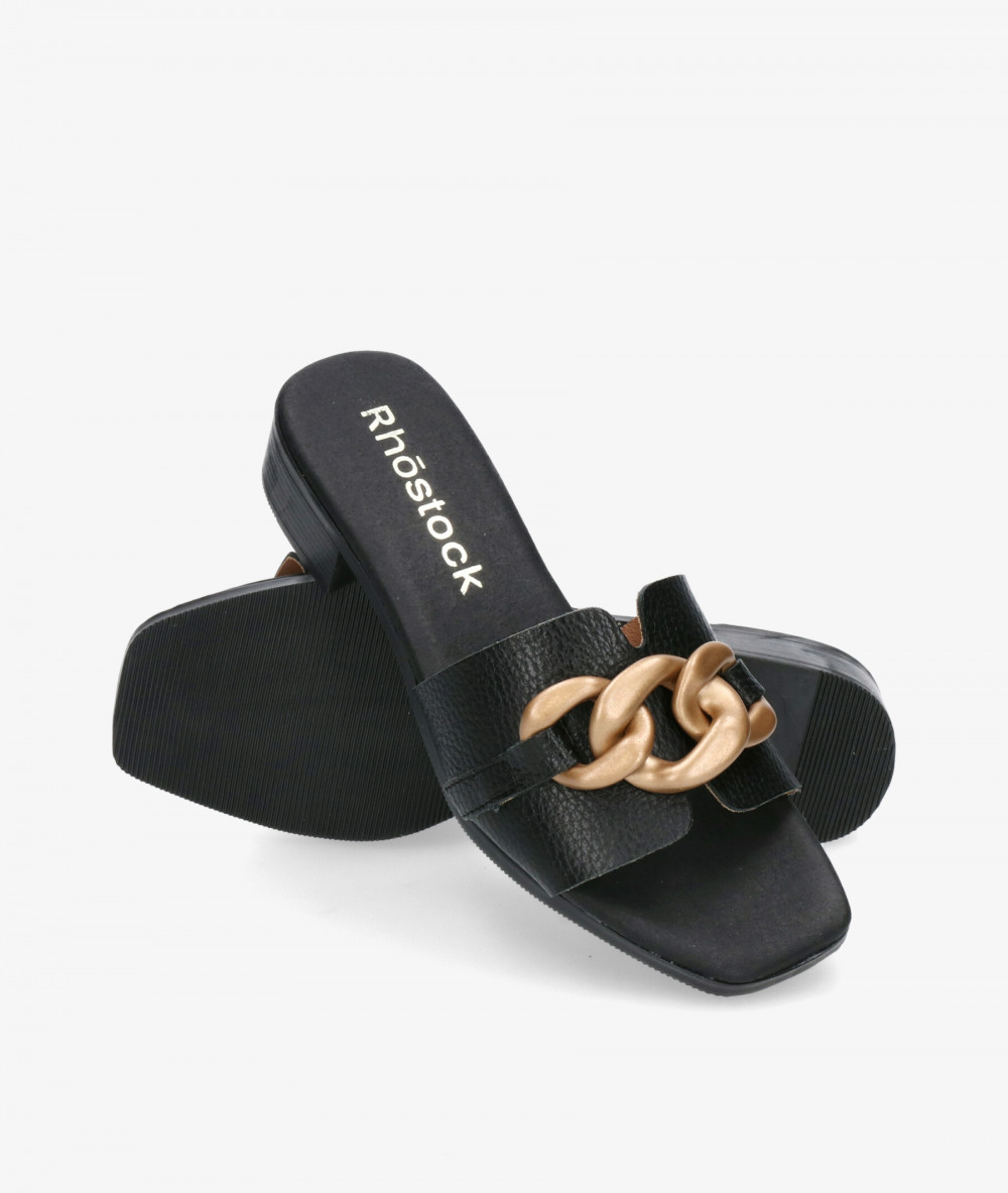 Rhostock Sandals  5608 in black Rhostock Sandals  5608 in black