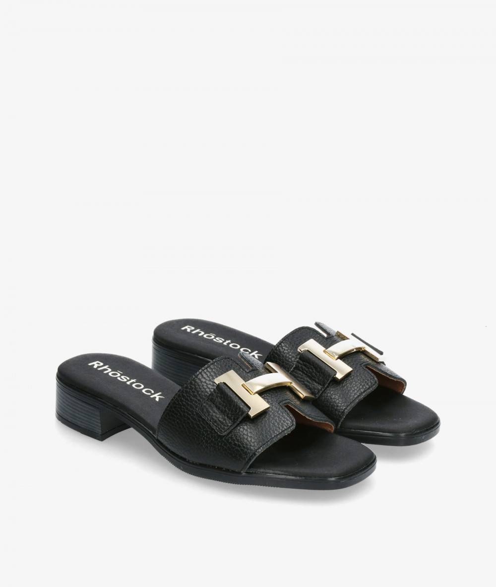 Rhostock Sandals  5605 in black Rhostock Sandals  5605 in black