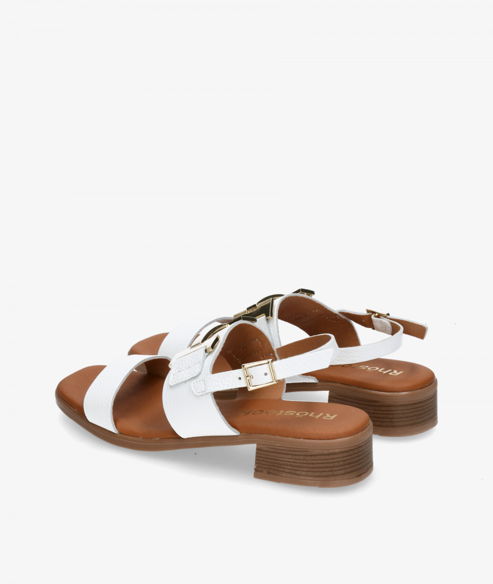 Rhostock Sandals  5606 in white Rhostock Sandals  5606 in white