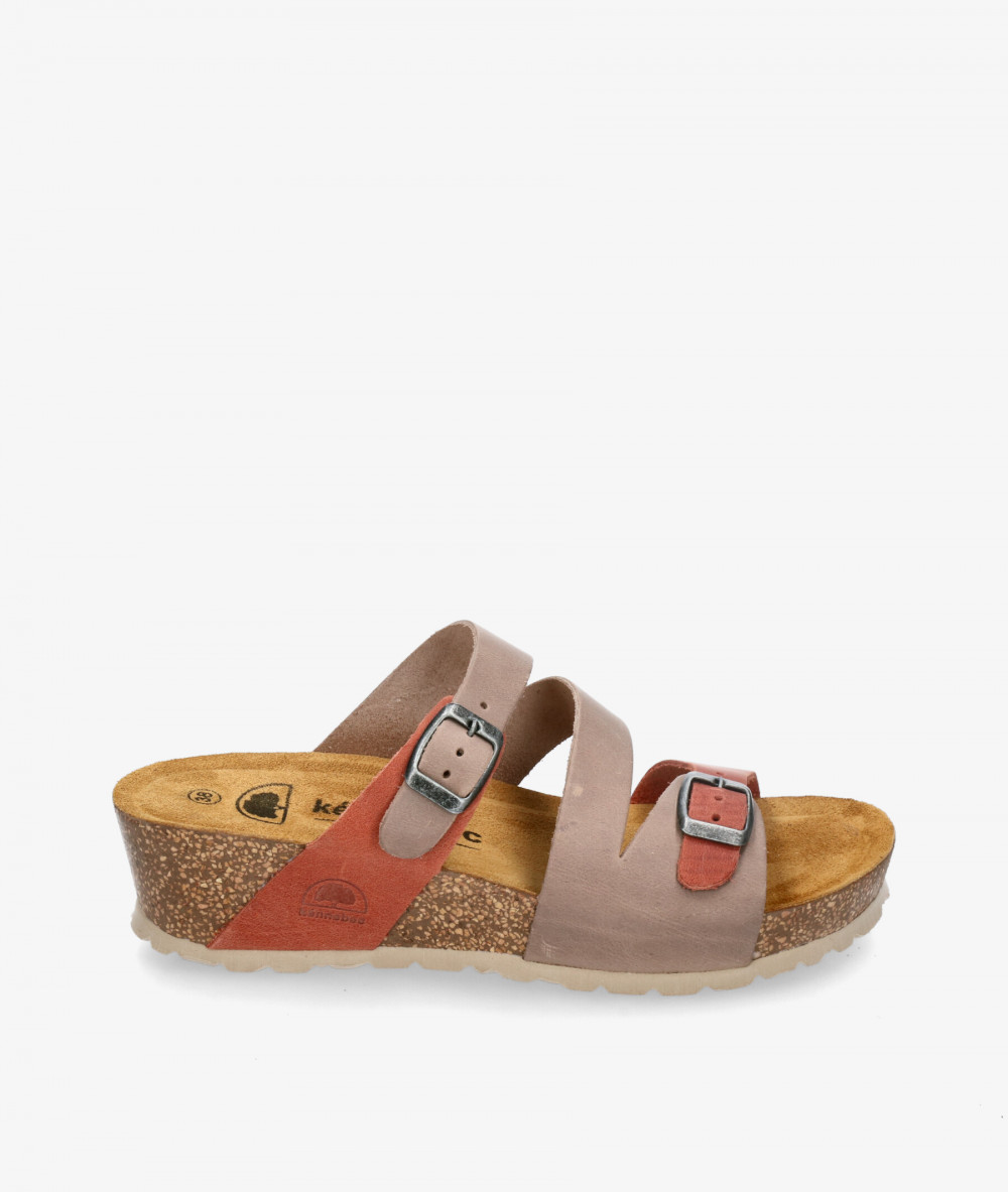Kénnebec Sandals  IB-017 in taupe Kénnebec Sandals  IB-017 in taupe