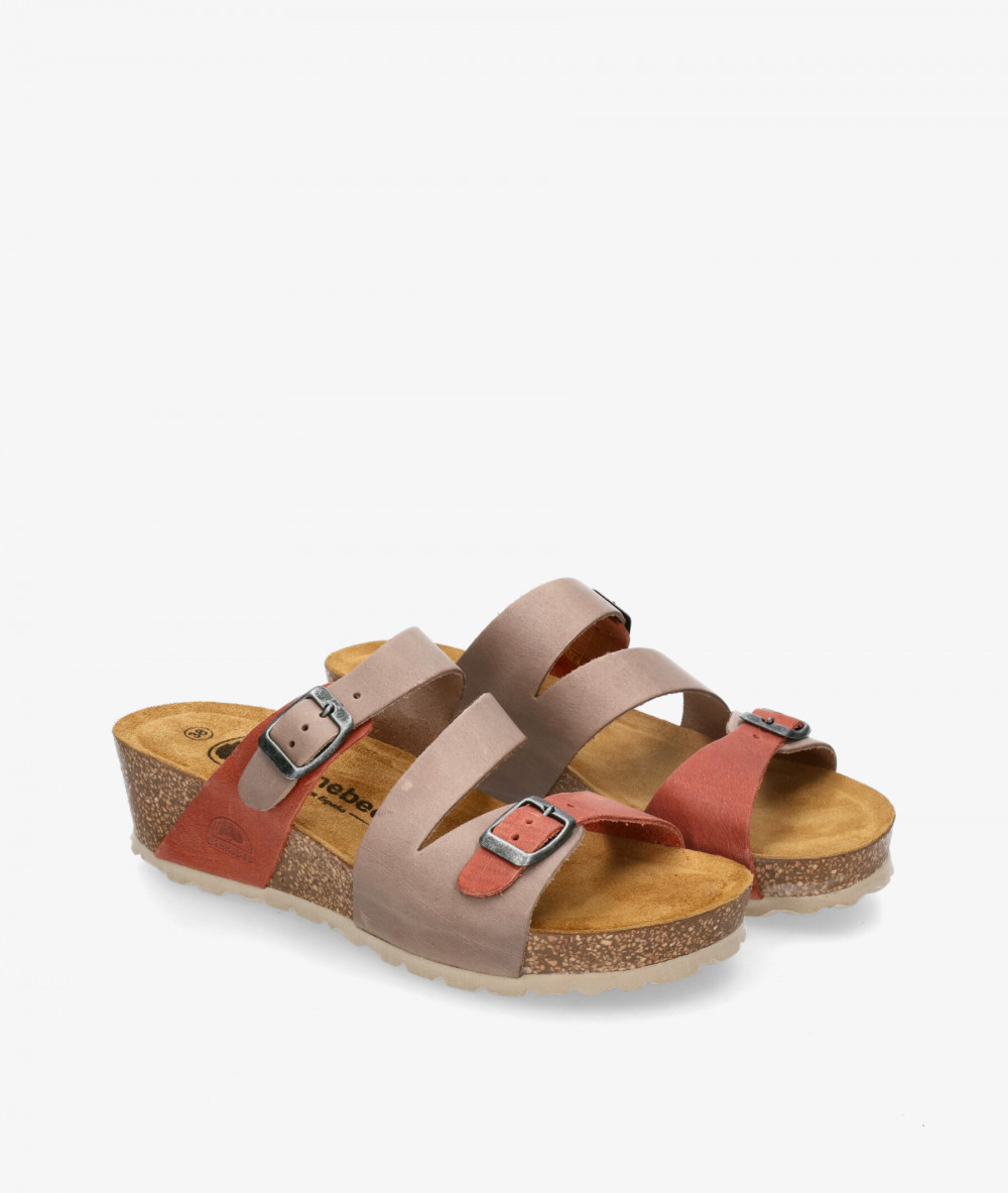 Kénnebec Sandals  IB-017 in taupe Kénnebec Sandals  IB-017 in taupe