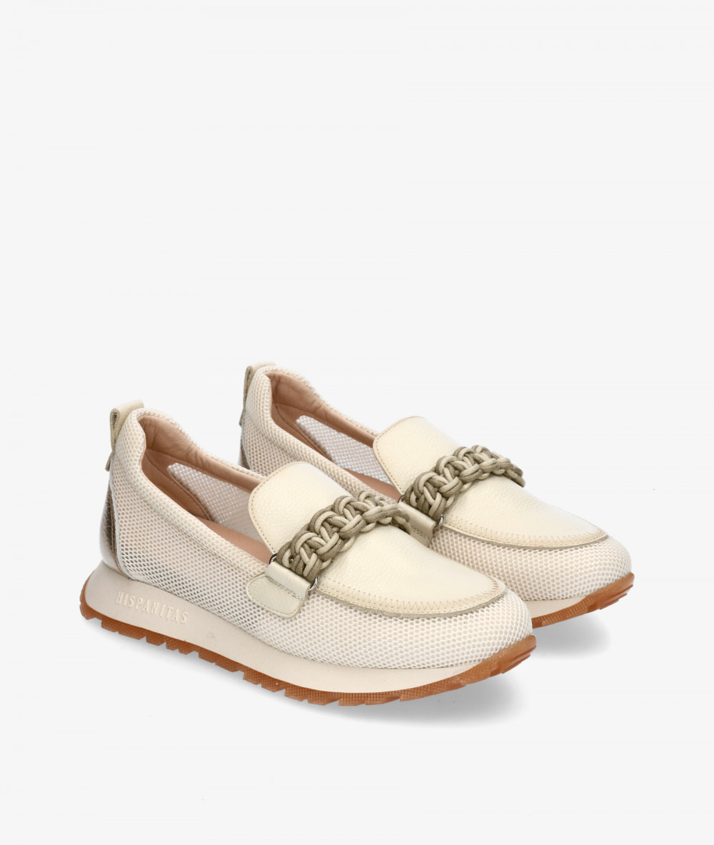 Mocasines Hispanitas HV253948 en hueso Mocasines Hispanitas HV253948 en hueso